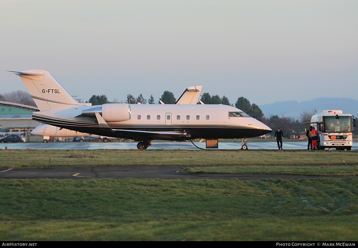 Aircraft Photo of G-FTSL | Bombardier Challenger 604 (CL-600-2B16) | AirHistory.net #297057