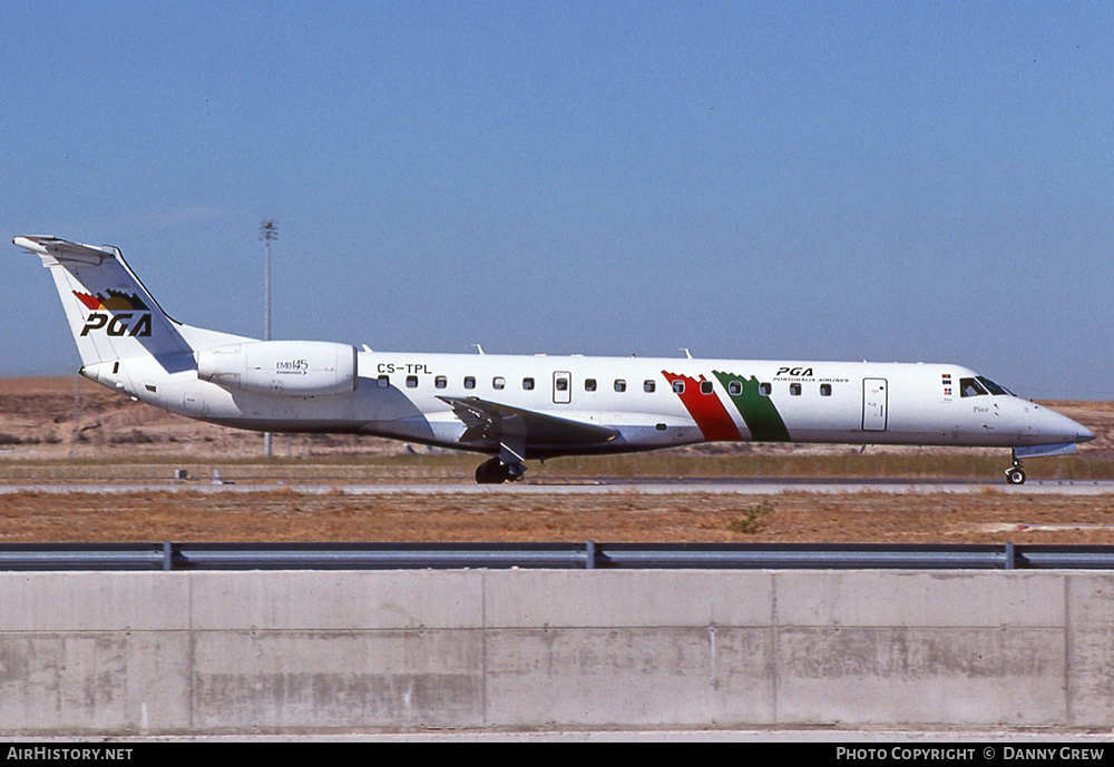 Aircraft Photo of CS-TPL | Embraer ERJ-145EP (EMB-145EP) | Portugália Airlines - PGA | AirHistory.net #297083