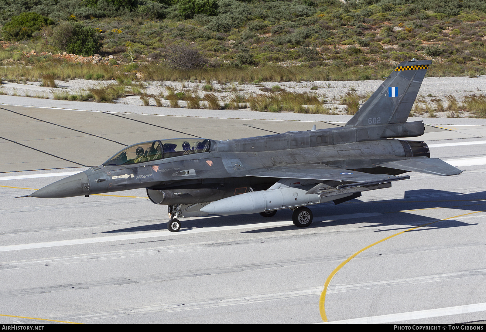 Aircraft Photo of 602 | General Dynamics F-16D Fighting Falcon | Greece - Air Force | AirHistory.net #297106