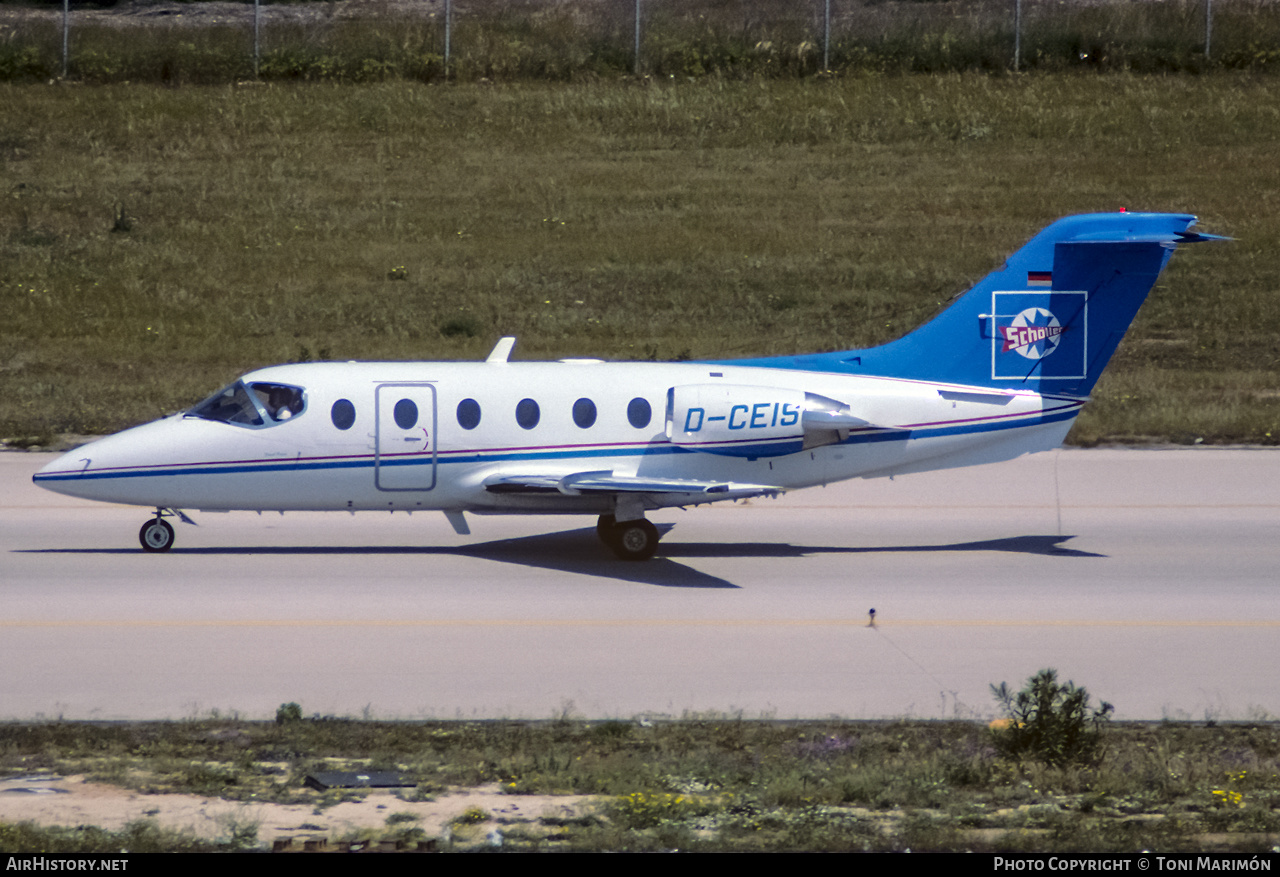 Aircraft Photo of D-CEIS | Beech Beechjet 400A | Schöller | AirHistory.net #297118