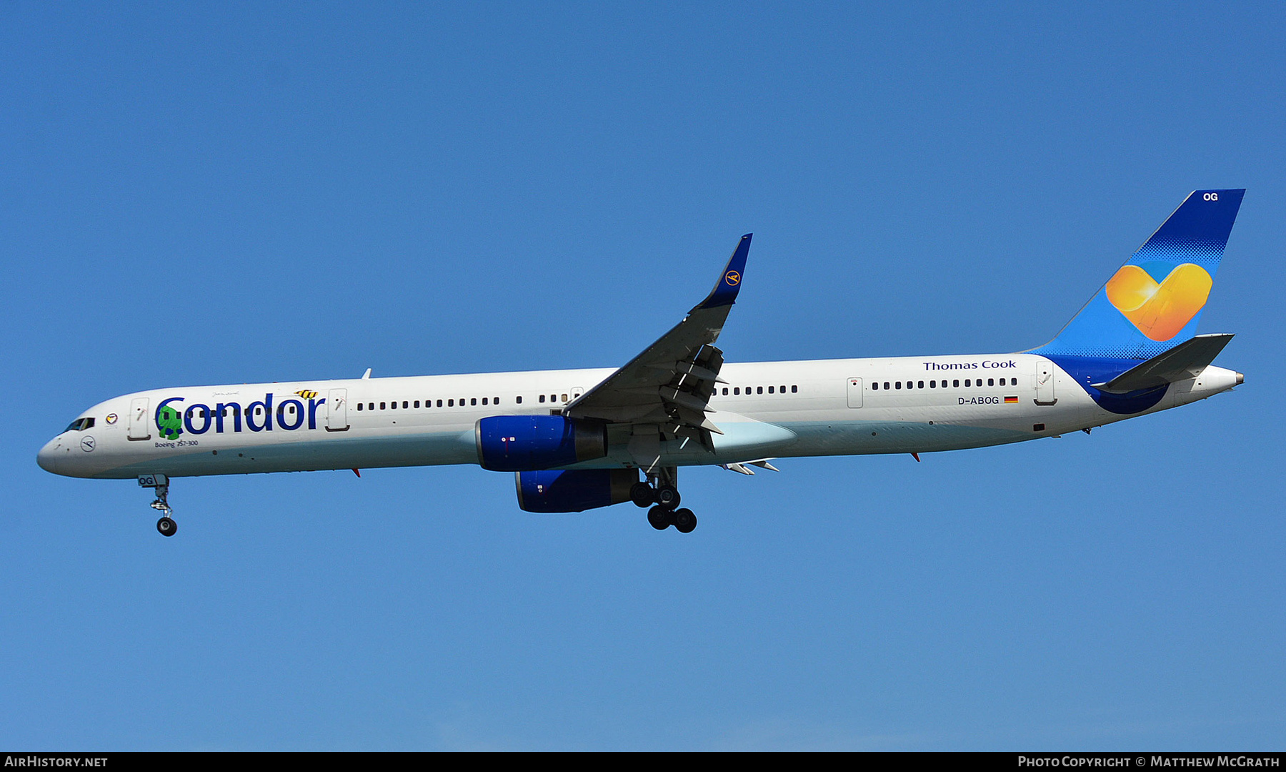 Aircraft Photo of D-ABOG | Boeing 757-330 | Condor Flugdienst | AirHistory.net #297120