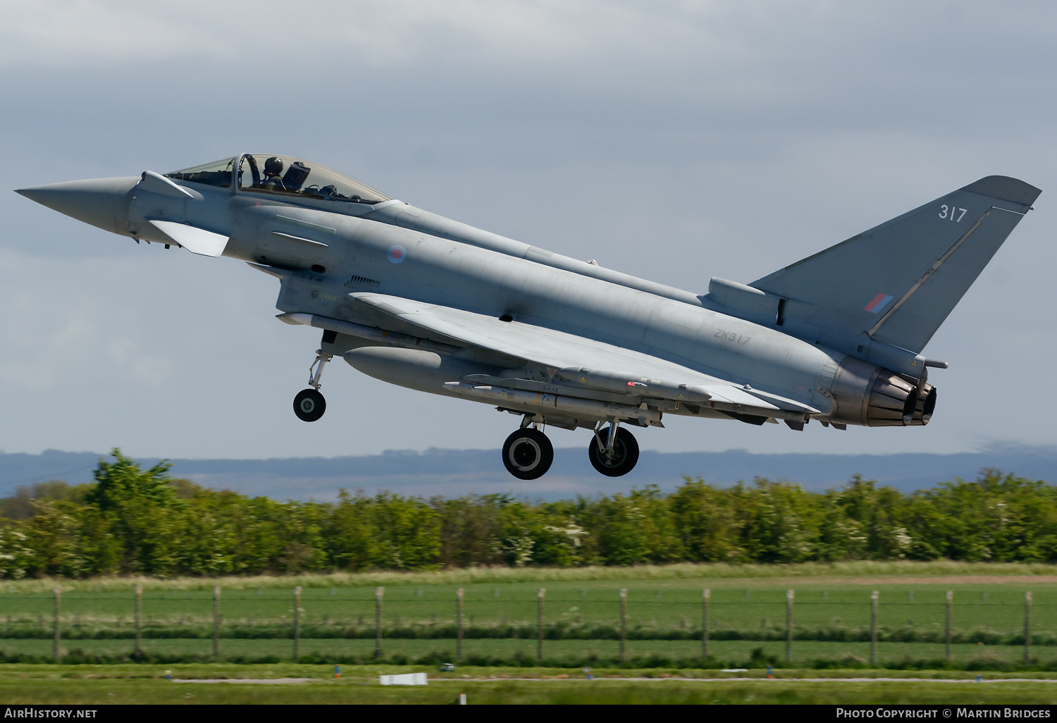 Aircraft Photo of ZK317 | Eurofighter EF-2000 Typhoon FGR4 | UK - Air Force | AirHistory.net #297123