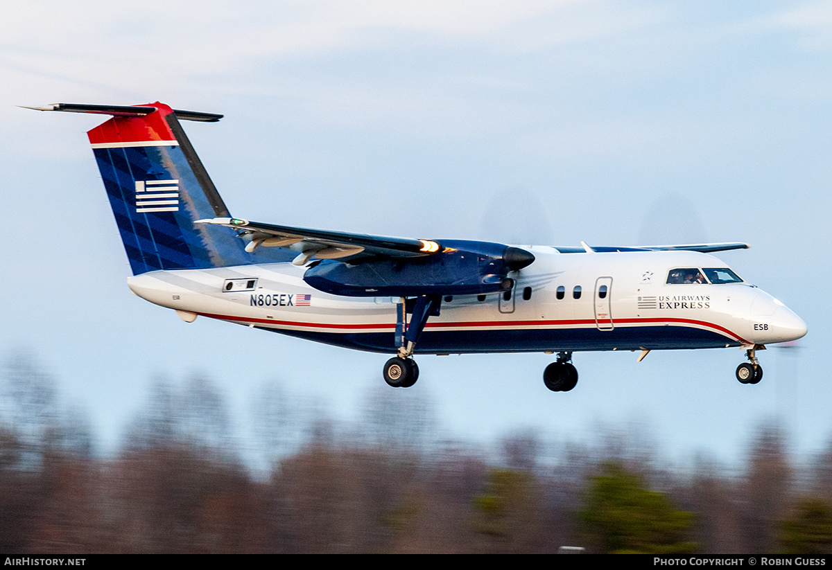 Aircraft Photo of N805EX | De Havilland Canada DHC-8-102 Dash 8 | US Airways Express | AirHistory.net #297133