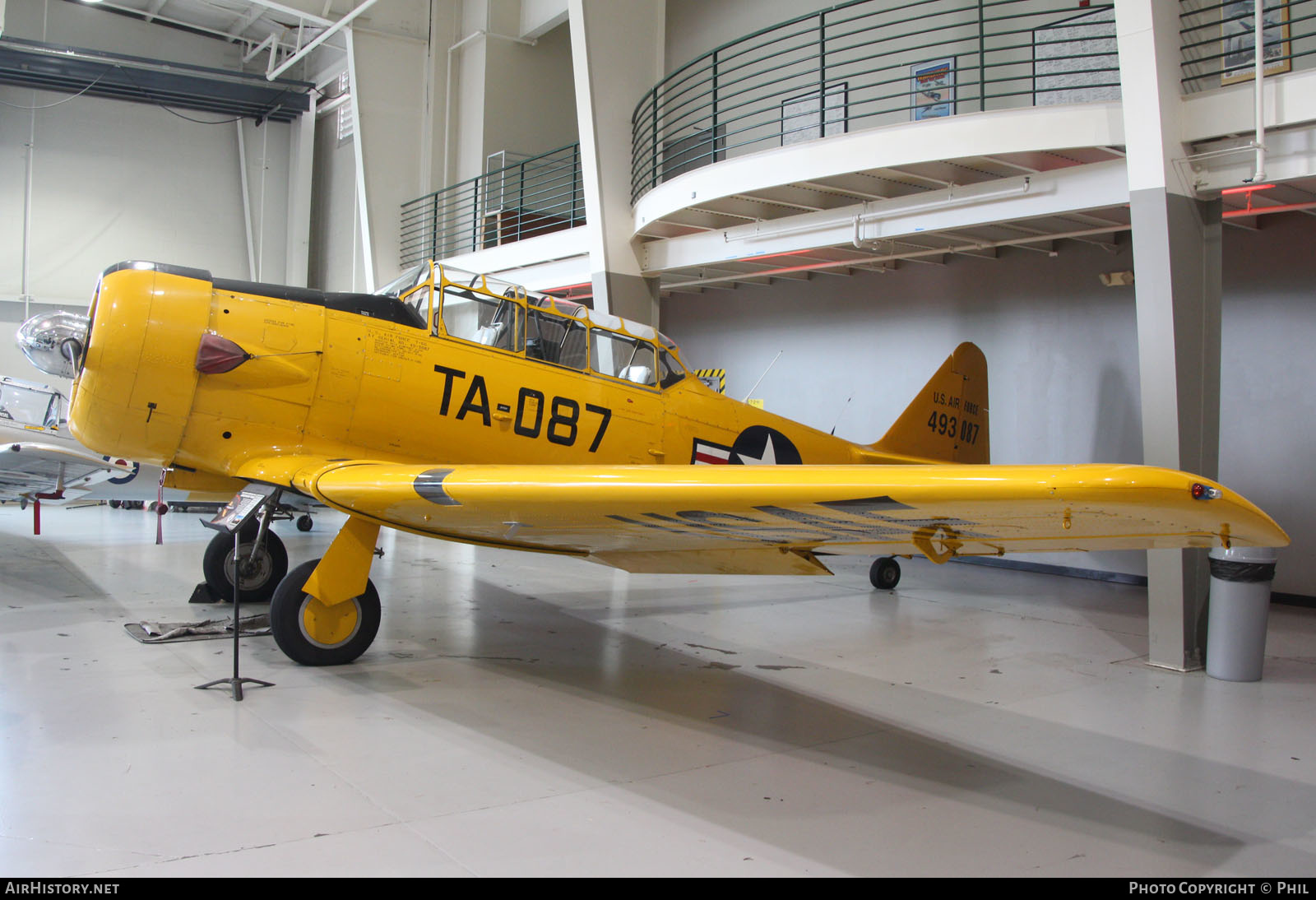 Aircraft Photo of N3173G / 493087 | North American T-6G Texan | USA - Air Force | AirHistory.net #297167