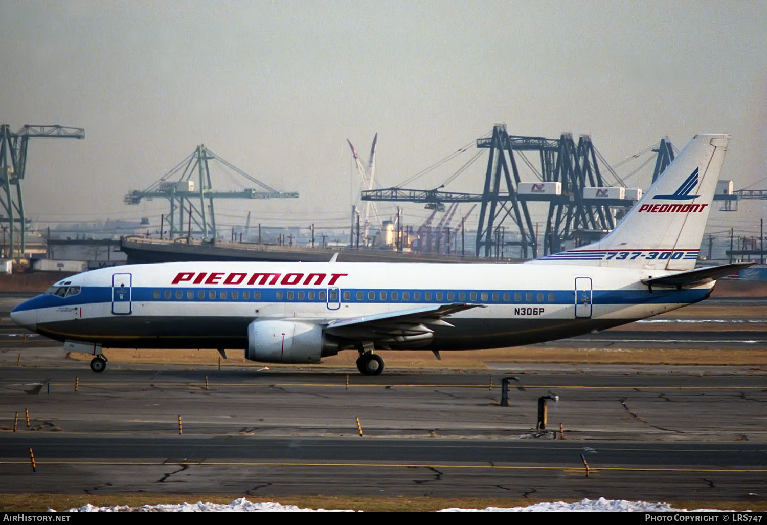 Aircraft Photo of N306P | Boeing 737-301 | Piedmont Airlines | AirHistory.net #297183