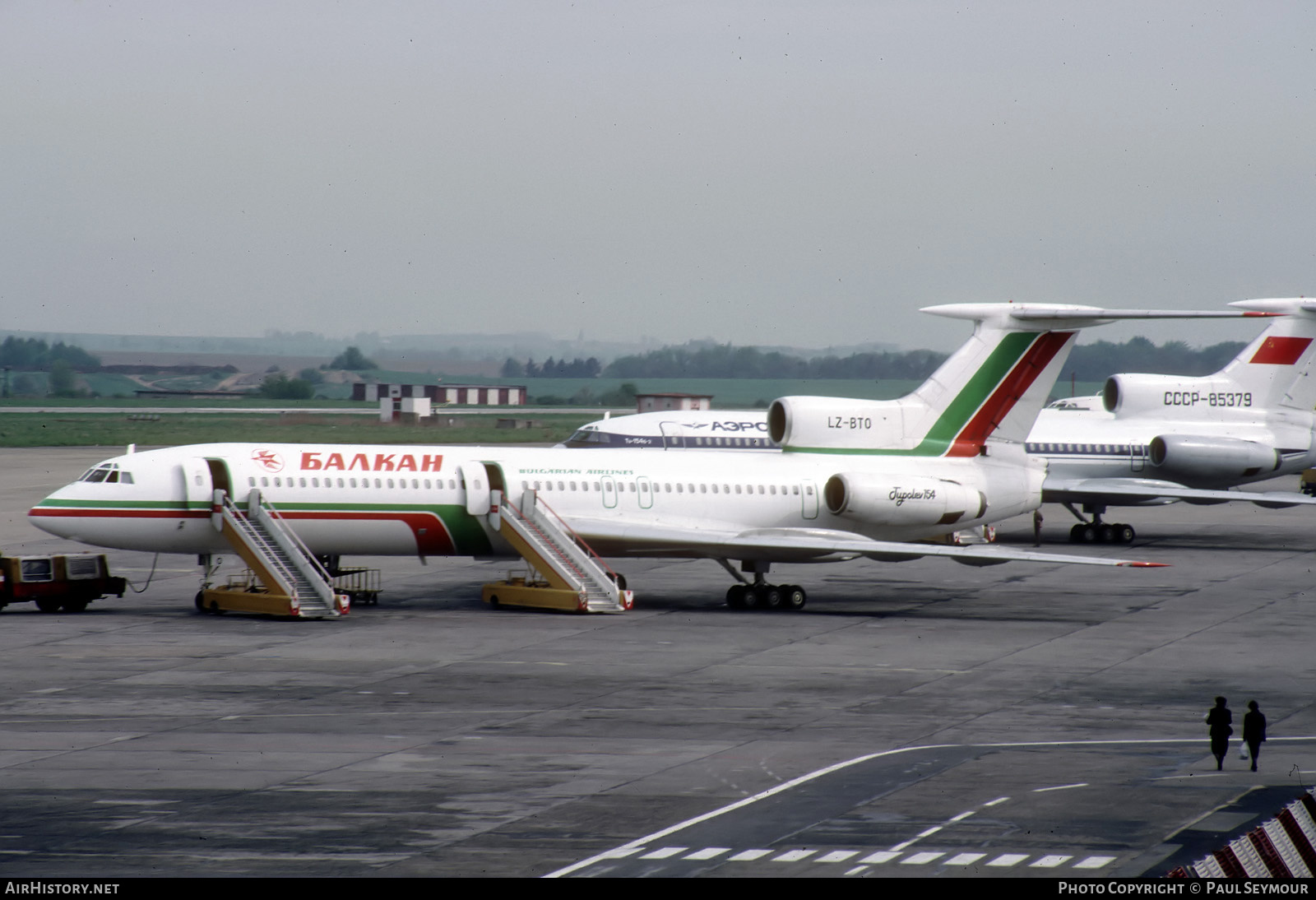 Aircraft Photo of LZ-BTO | Tupolev Tu-154B-1 | Balkan - Bulgarian Airlines | AirHistory.net #297188