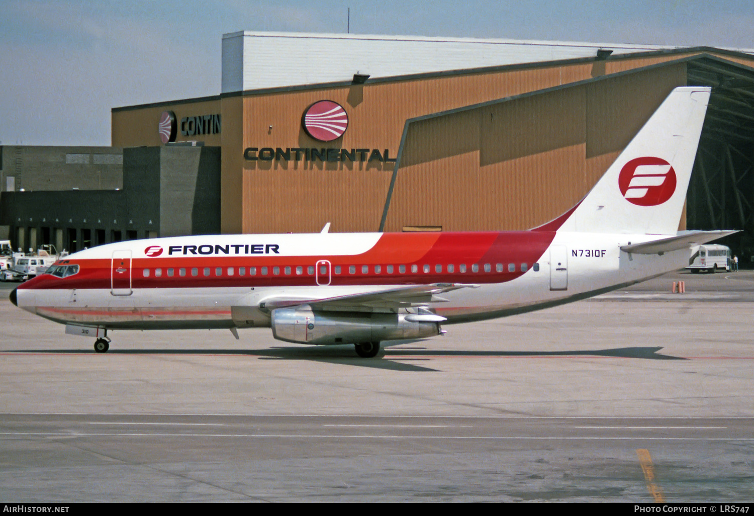 Aircraft Photo of N7310F | Boeing 737-219 | Frontier Airlines | AirHistory.net #297195