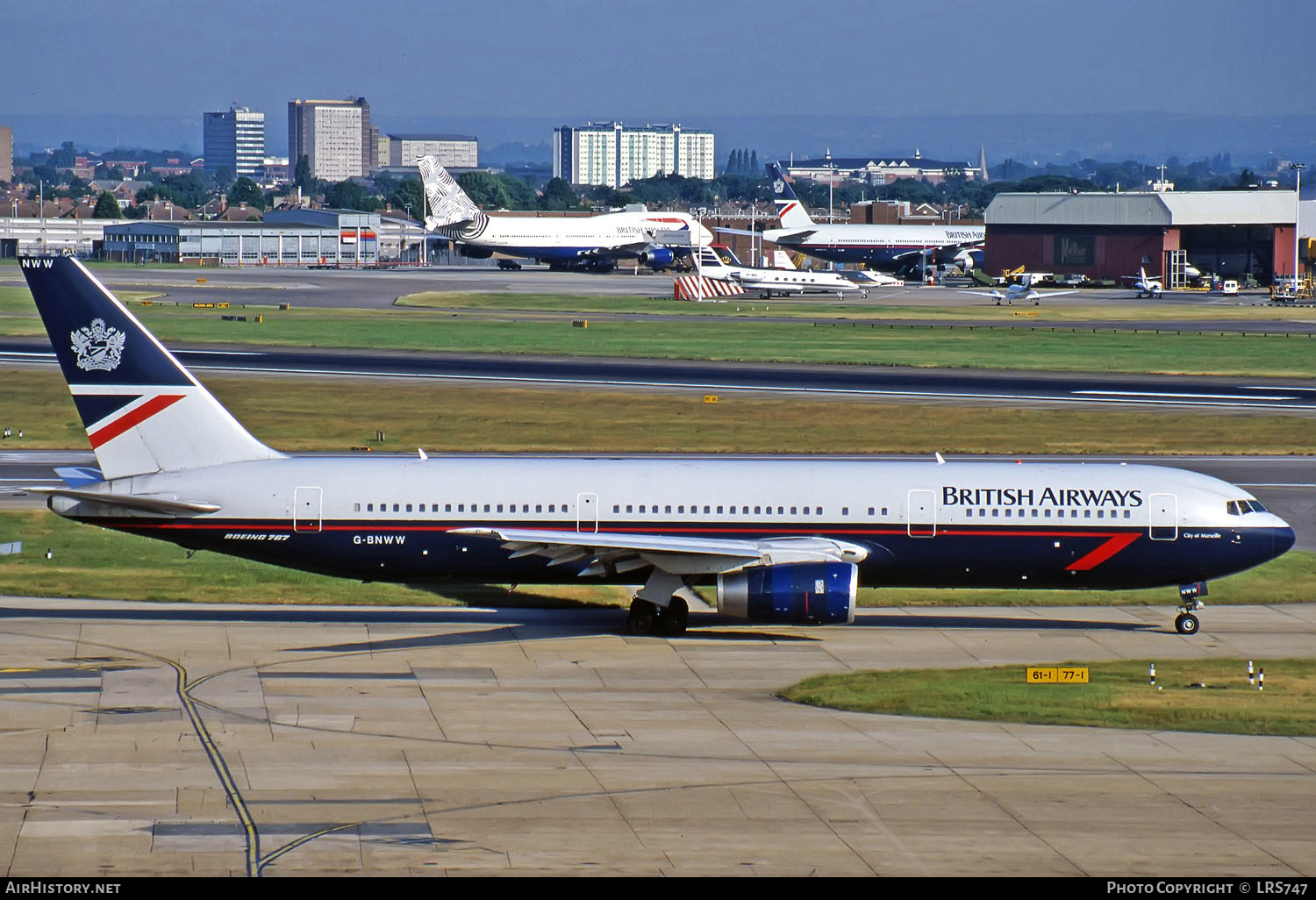 Aircraft Photo of G-BNWW | Boeing 767-336/ER | British Airways | AirHistory.net #297200