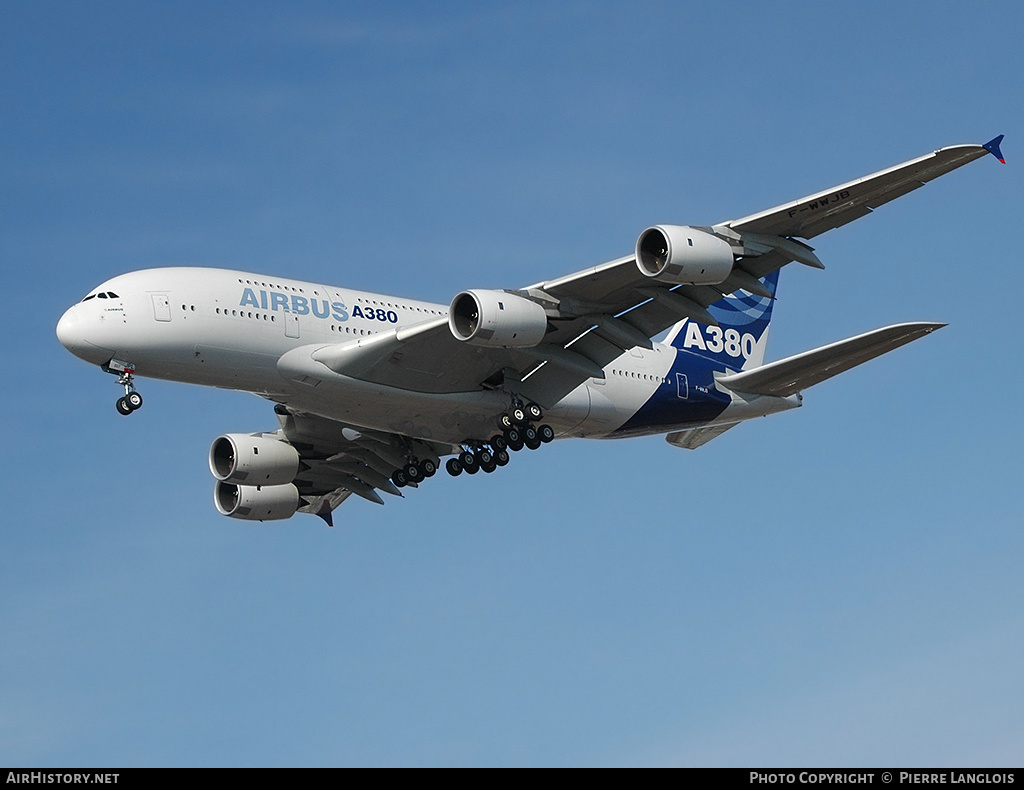 Aircraft Photo of F-WWJB | Airbus A380-841 | Airbus | AirHistory.net #297207