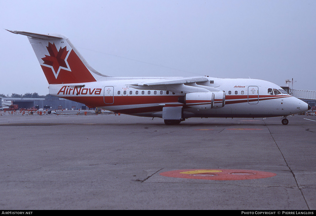 Aircraft Photo of C-GNVX | British Aerospace BAe-146-100 | Air Nova | AirHistory.net #297223