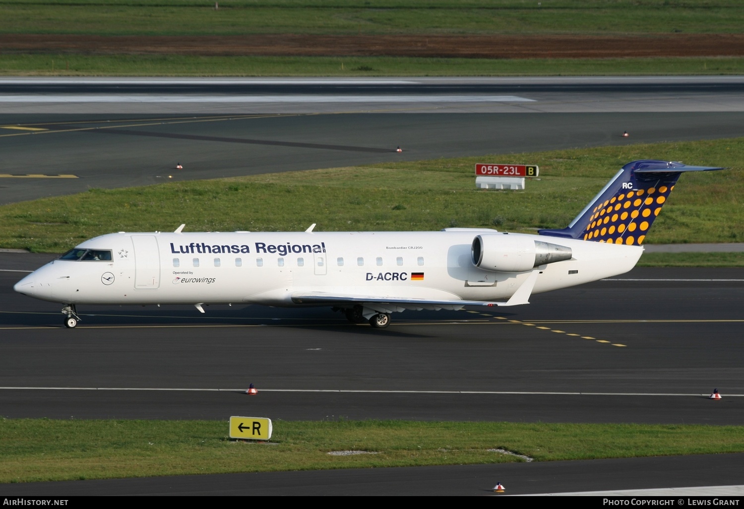 Aircraft Photo of D-ACRC | Bombardier CRJ-200ER (CL-600-2B19) | Lufthansa Regional | AirHistory.net #297240