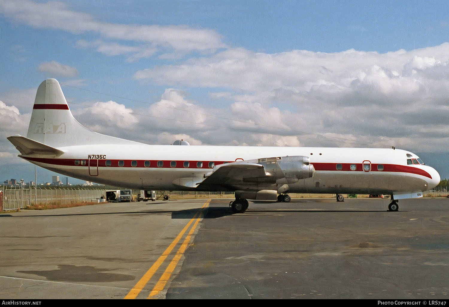 Aircraft Photo of N7135C | Lockheed L-188A Electra | Reeve Aleutian Airways - RAA | AirHistory.net #297241