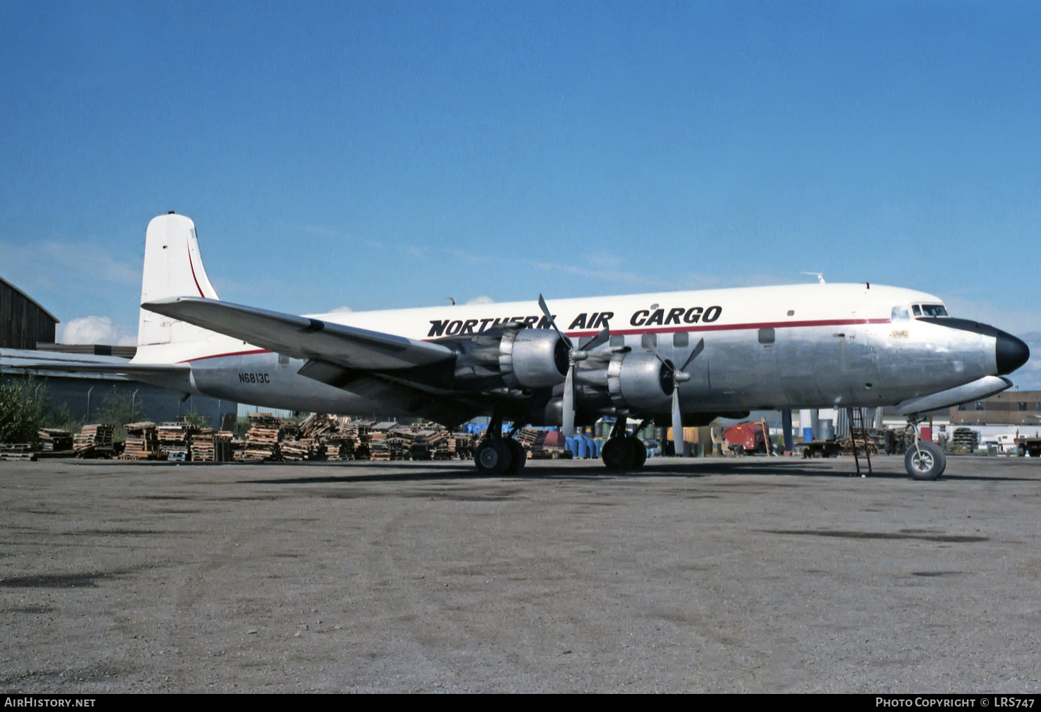 Aircraft Photo of N6813C | Douglas DC-6A | Northern Air Cargo - NAC | AirHistory.net #297245