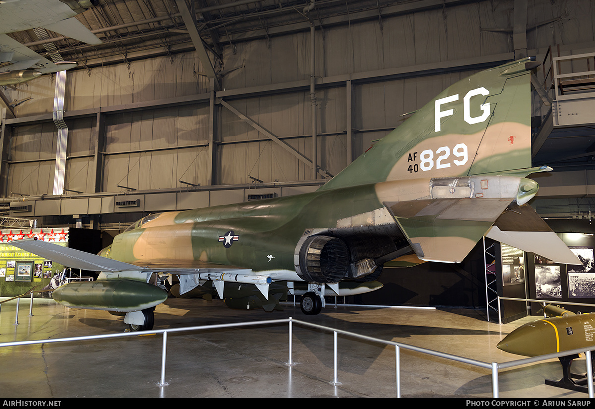 Aircraft Photo of 64-0829 / AF40-829 | McDonnell F-4C Phantom II | USA - Air Force | AirHistory.net #297249