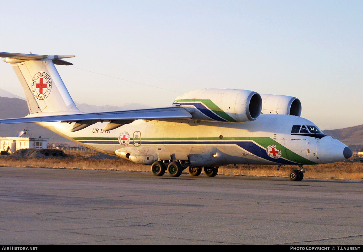 Aircraft Photo of UR-BYH | Antonov An-74 | ICRC - International Committee of the Red Cross | AirHistory.net #297257