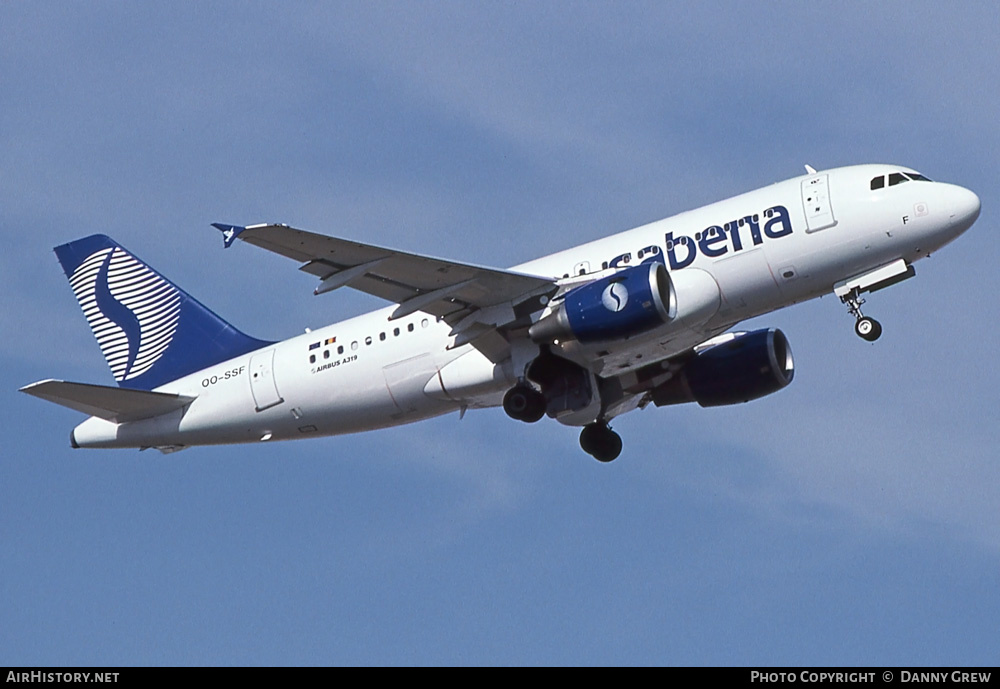 Aircraft Photo of OO-SSF | Airbus A319-112 | Sabena | AirHistory.net #297264