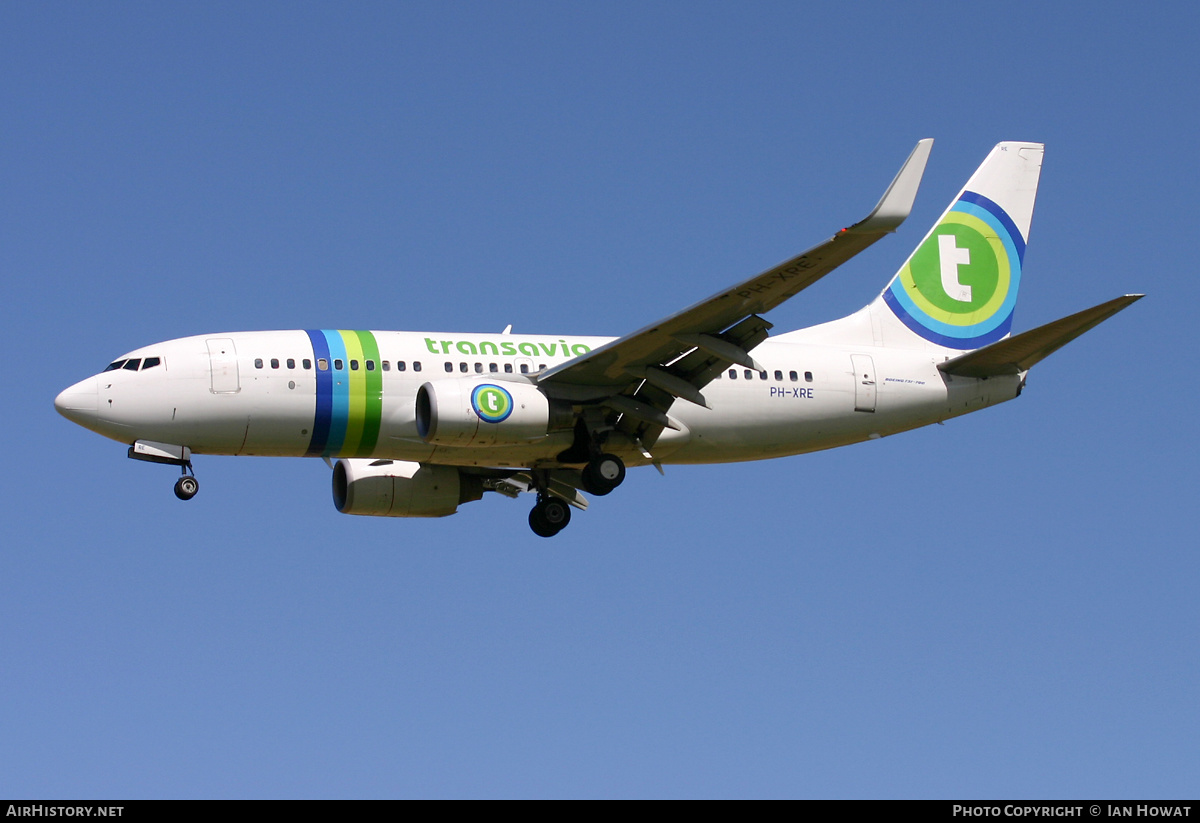 Aircraft Photo of PH-XRE | Boeing 737-7K2 | Transavia | AirHistory.net #297274