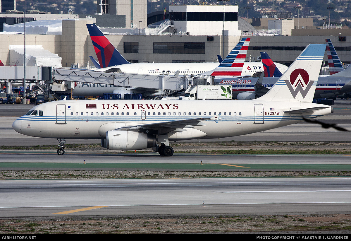 Aircraft Photo of N828AW | Airbus A319-132 | US Airways | America West Airlines | AirHistory.net #297297