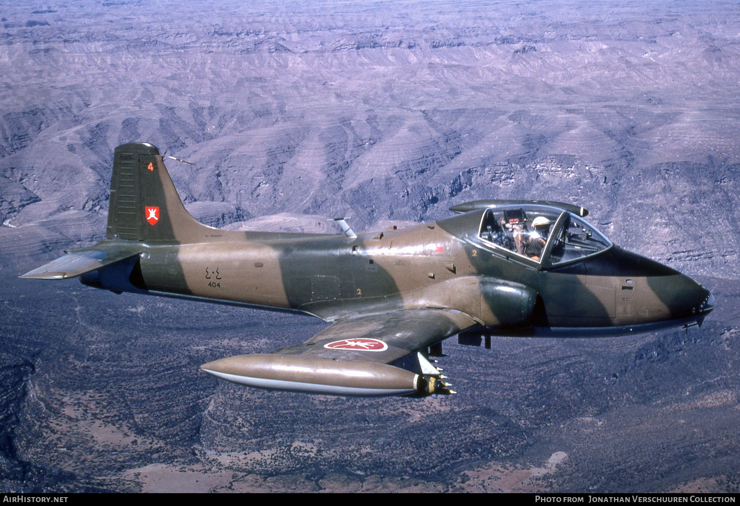 Aircraft Photo of 404 / ٤۰٤ | BAC 167 Strikemaster Mk82 | Oman - Air Force | AirHistory.net #297302