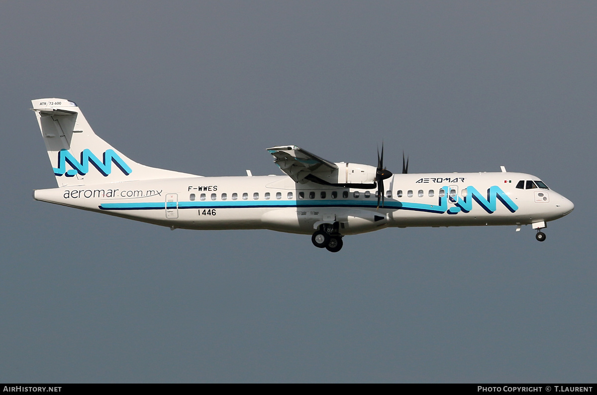 Aircraft Photo of F-WWES | ATR ATR-72-600 (ATR-72-212A) | Aeromar | AirHistory.net #297306