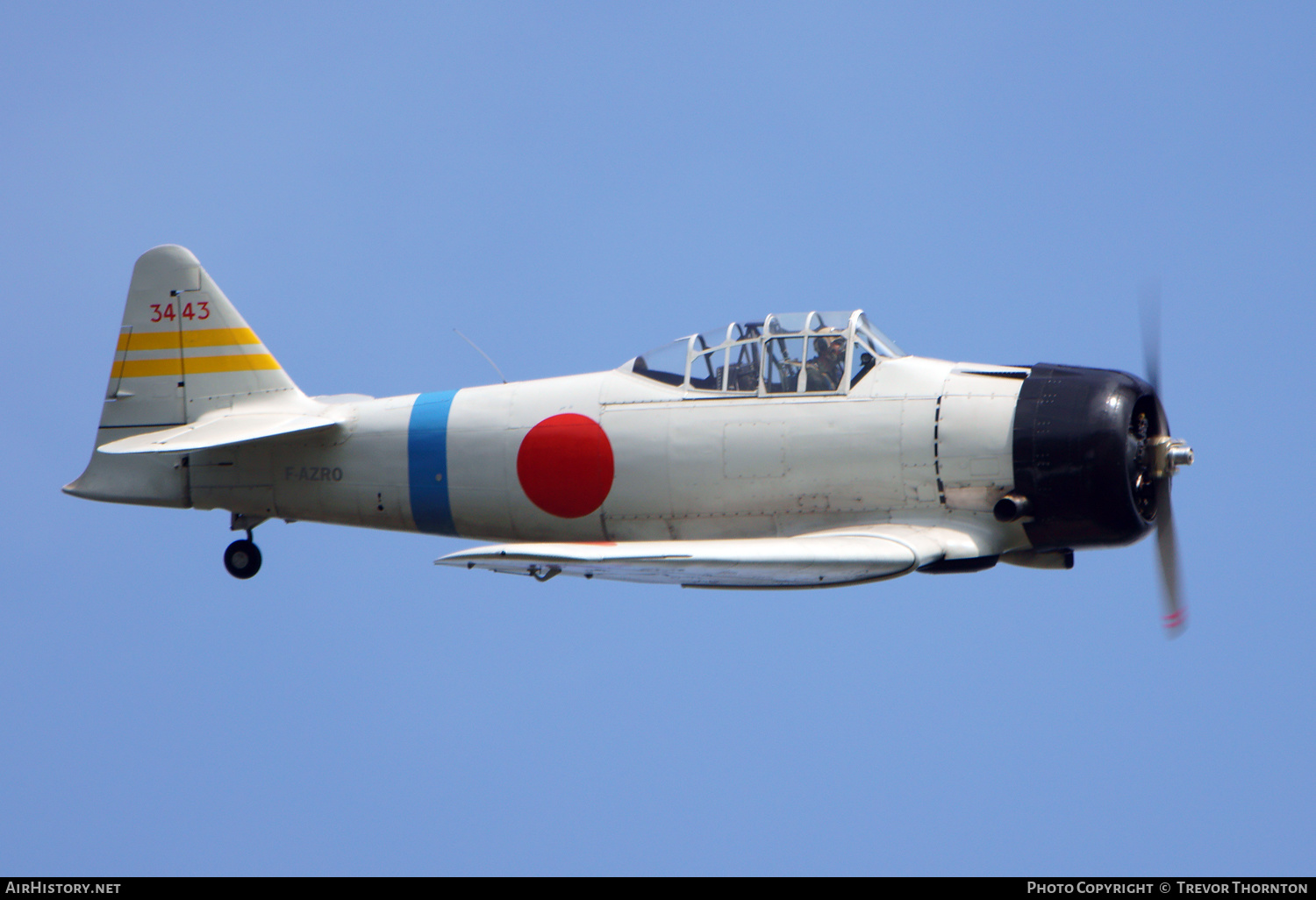 Aircraft Photo of F-AZRO | North American T-6 / A6M Zero (mod) | Japan - Air Force | AirHistory.net #297309