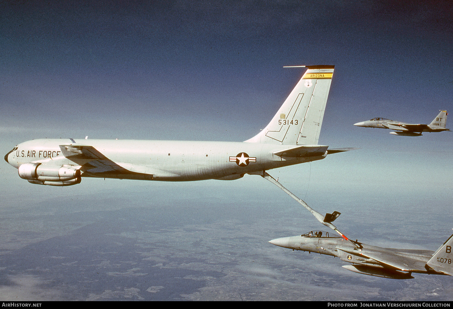 Aircraft Photo of 55-3143 / 53143 | Boeing KC-135E Stratotanker | USA - Air Force | AirHistory.net #297317