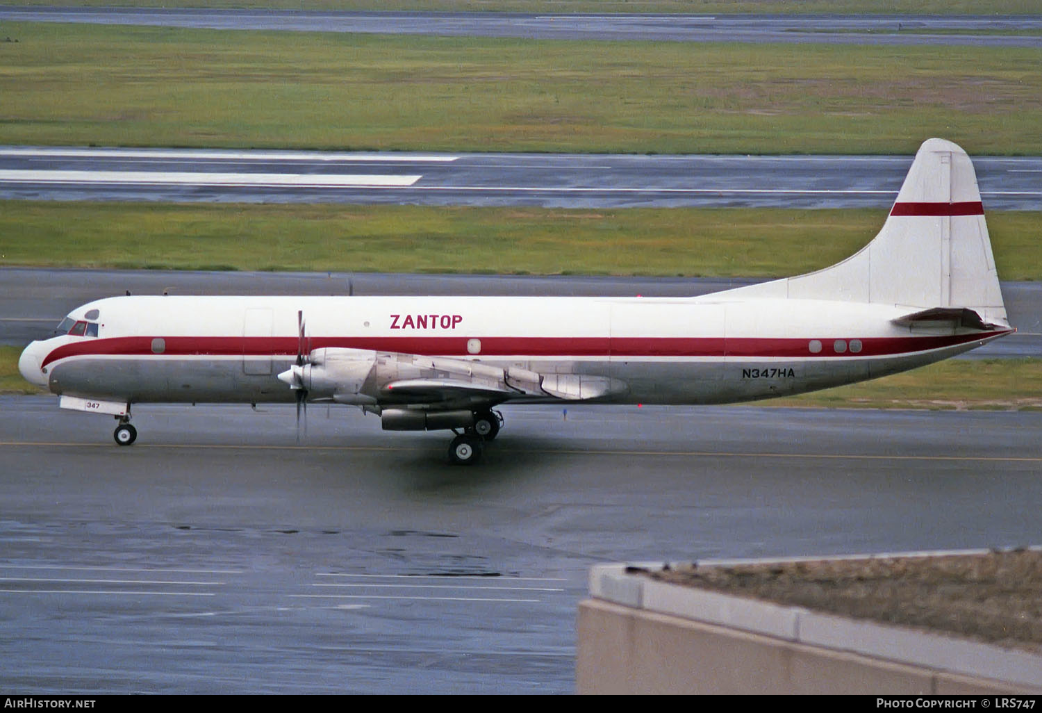 Aircraft Photo of N347HA | Lockheed L-188C(F) Electra | Zantop International Airlines | AirHistory.net #297334