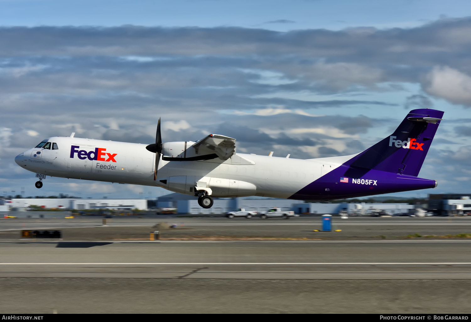 Aircraft Photo of N805FX | ATR ATR-72-212/F | FedEx Feeder | AirHistory.net #297349