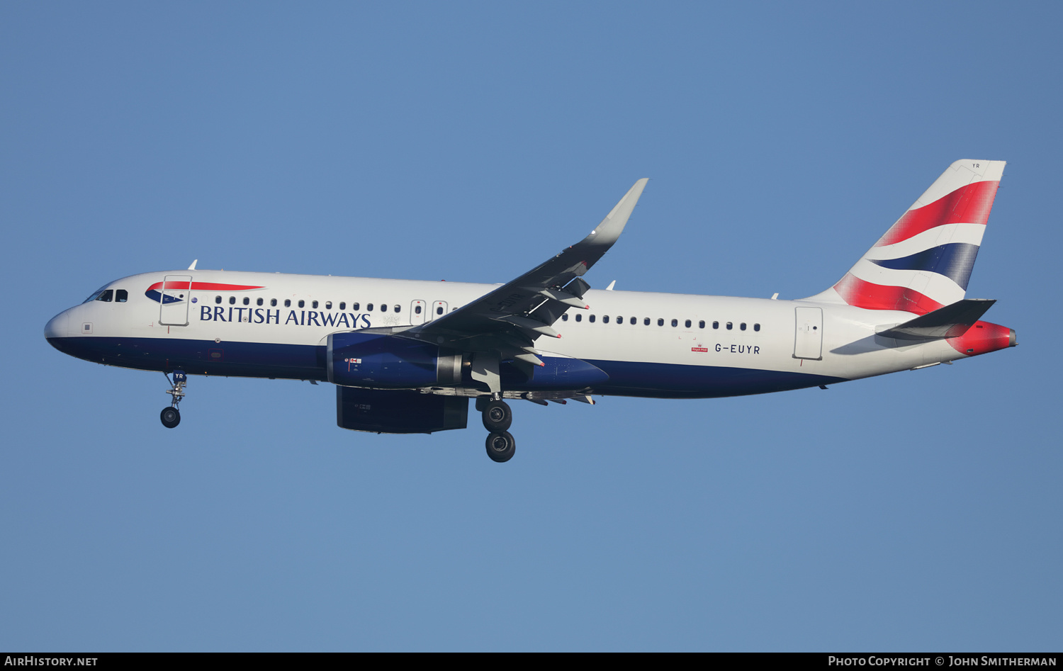 Aircraft Photo of G-EUYR | Airbus A320-232 | British Airways | AirHistory.net #297351