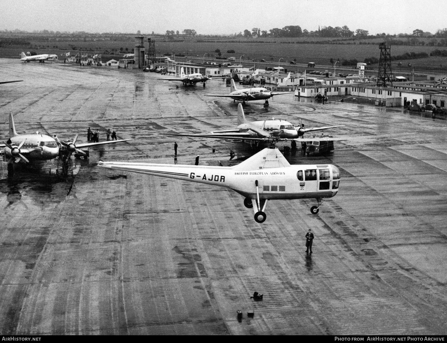 Aircraft Photo of G-AJOR | Sikorsky S-51 | BEA - British European Airways | AirHistory.net #297352