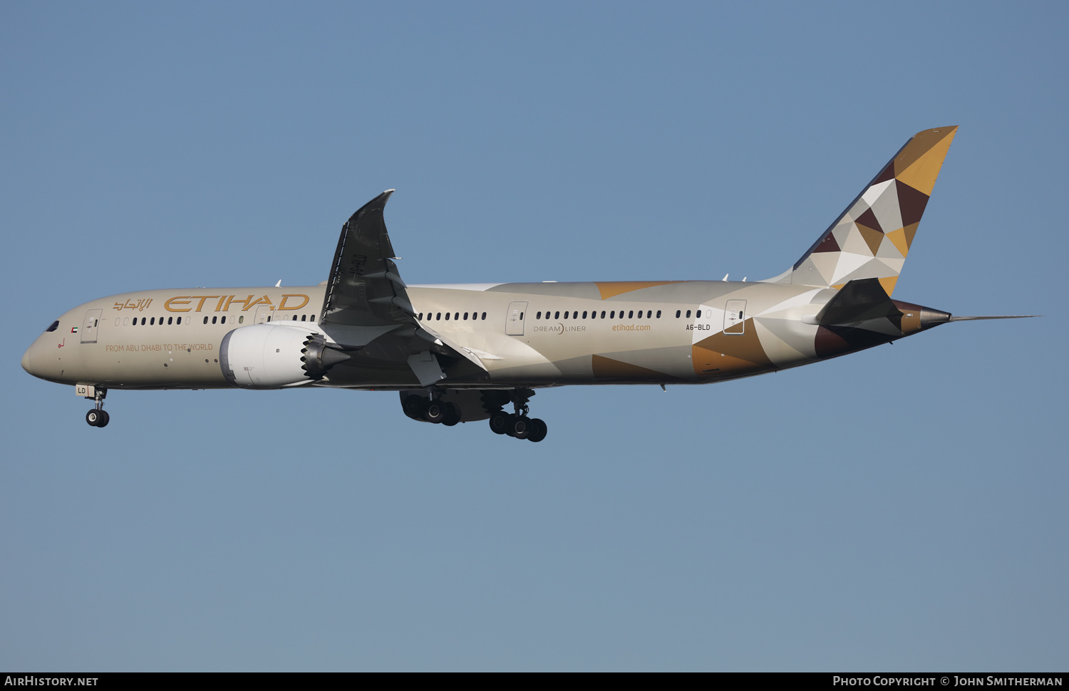 Aircraft Photo of A6-BLD | Boeing 787-9 Dreamliner | Etihad Airways | AirHistory.net #297366