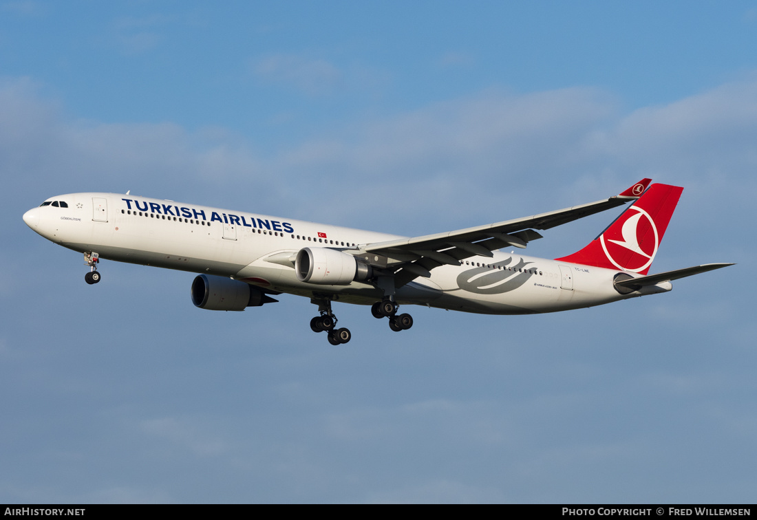 Aircraft Photo of TC-LNE | Airbus A330-303E | Turkish Airlines | AirHistory.net #297379