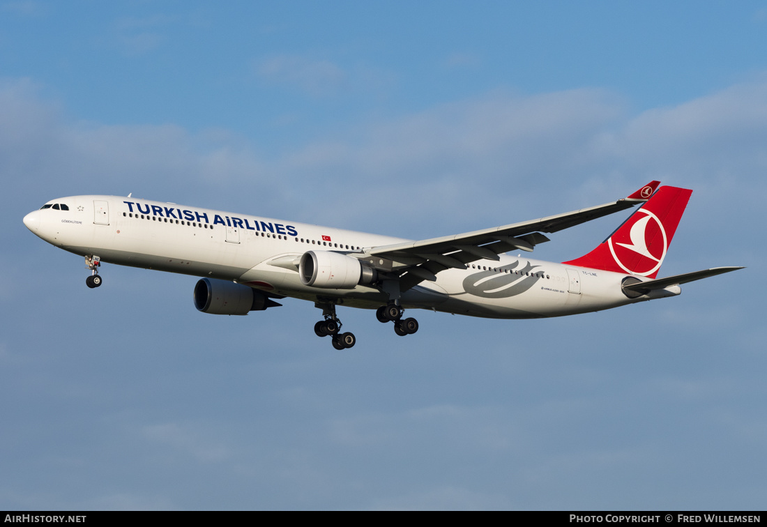 Aircraft Photo of TC-LNE | Airbus A330-303E | Turkish Airlines | AirHistory.net #297379