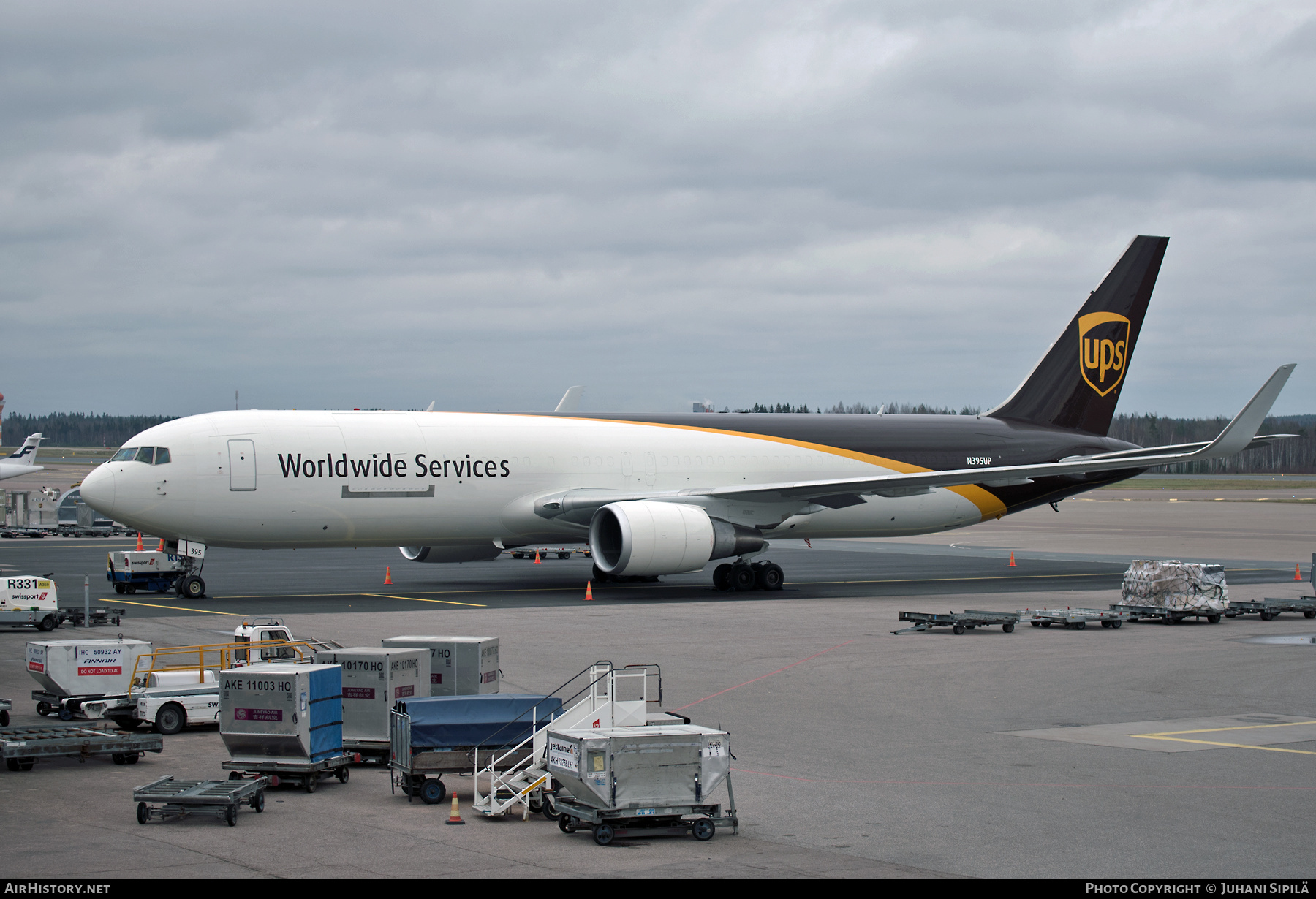 Aircraft Photo of N395UP | Boeing 767-316/ER(BDSF) | United Parcel Service - UPS | AirHistory.net #297386