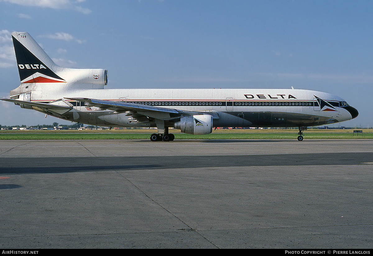 Aircraft Photo of N729DA | Lockheed L-1011-385-1 TriStar 1 | Delta Air Lines | AirHistory.net #297392