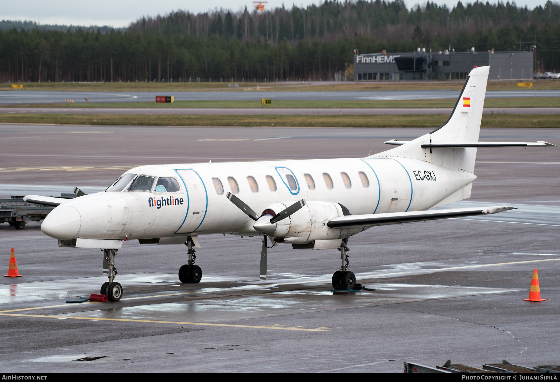 Aircraft Photo of EC-GXJ | Fairchild Swearingen SA-226TC Metro II | Flightline | AirHistory.net #297395