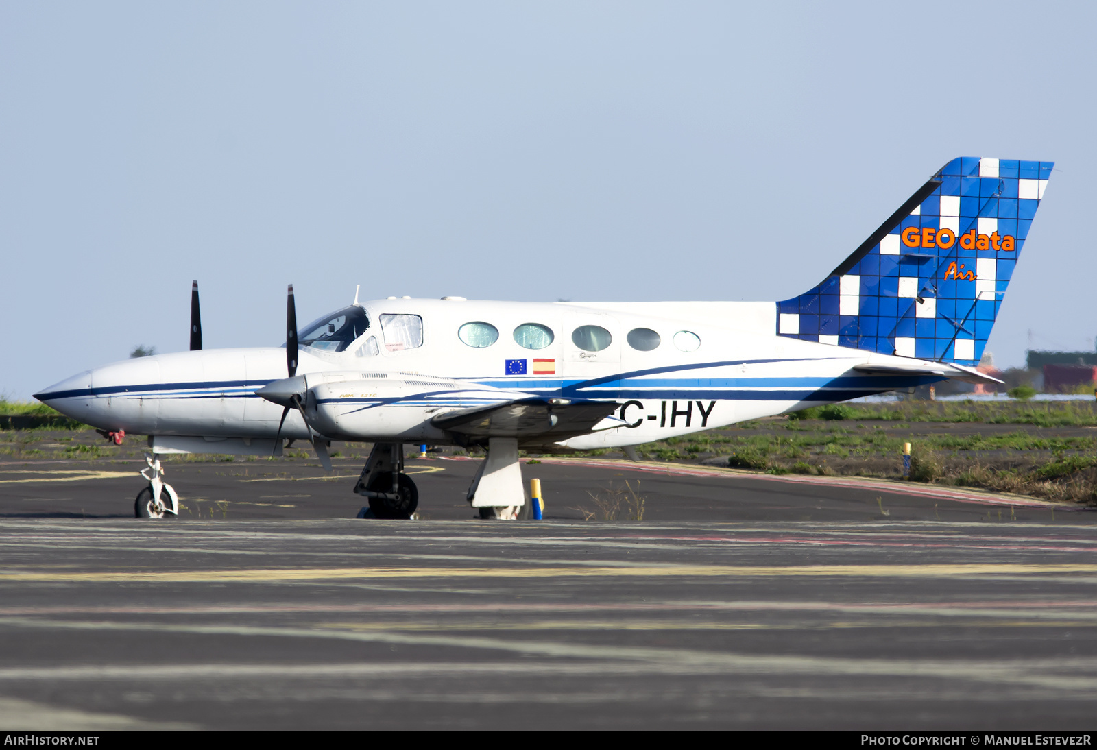Aircraft Photo of EC-IHY | Cessna 421C Golden Eagle | GEO data air | AirHistory.net #297400