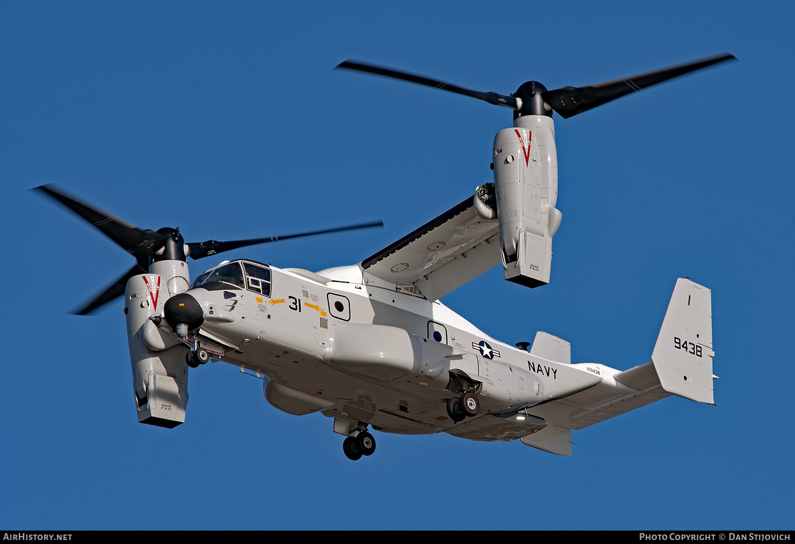 Aircraft Photo of 169438 / 9438 | Bell-Boeing CMV-22B Osprey | USA - Navy | AirHistory.net #297403
