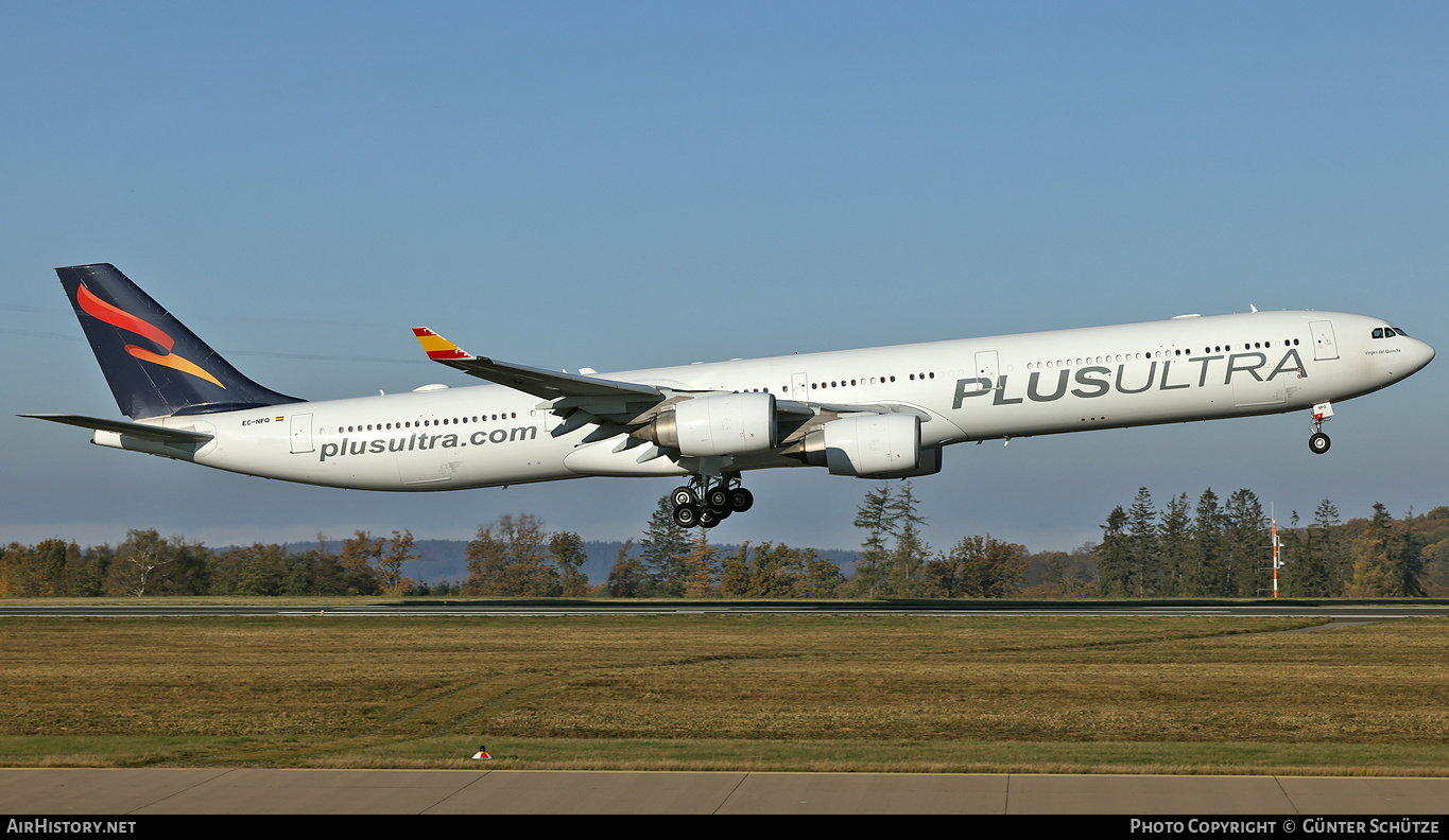 Aircraft Photo of EC-NFQ | Airbus A340-642 | Plus Ultra Líneas Aéreas | AirHistory.net #297422