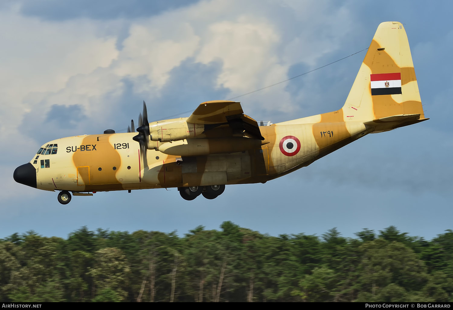 Aircraft Photo of 1291 / ۱۲۹۱ | Lockheed AC-130H Hercules (L-382) | Egypt - Air Force | AirHistory.net #297425