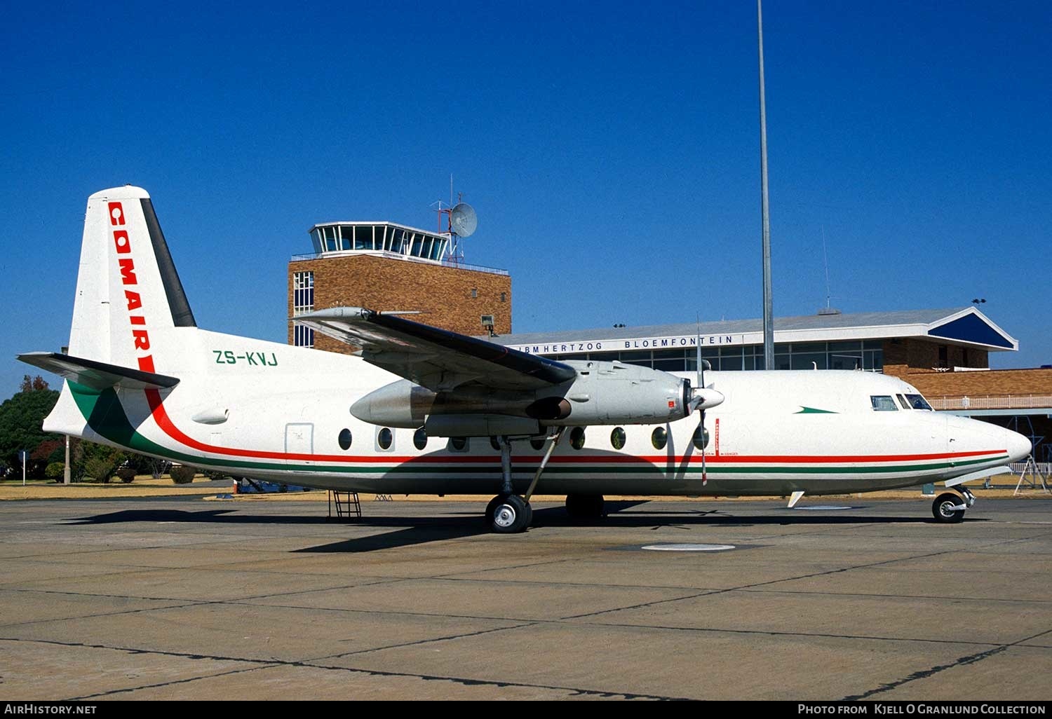 Aircraft Photo of ZS-KVJ | Fokker F27-200 Friendship | Comair | AirHistory.net #297436