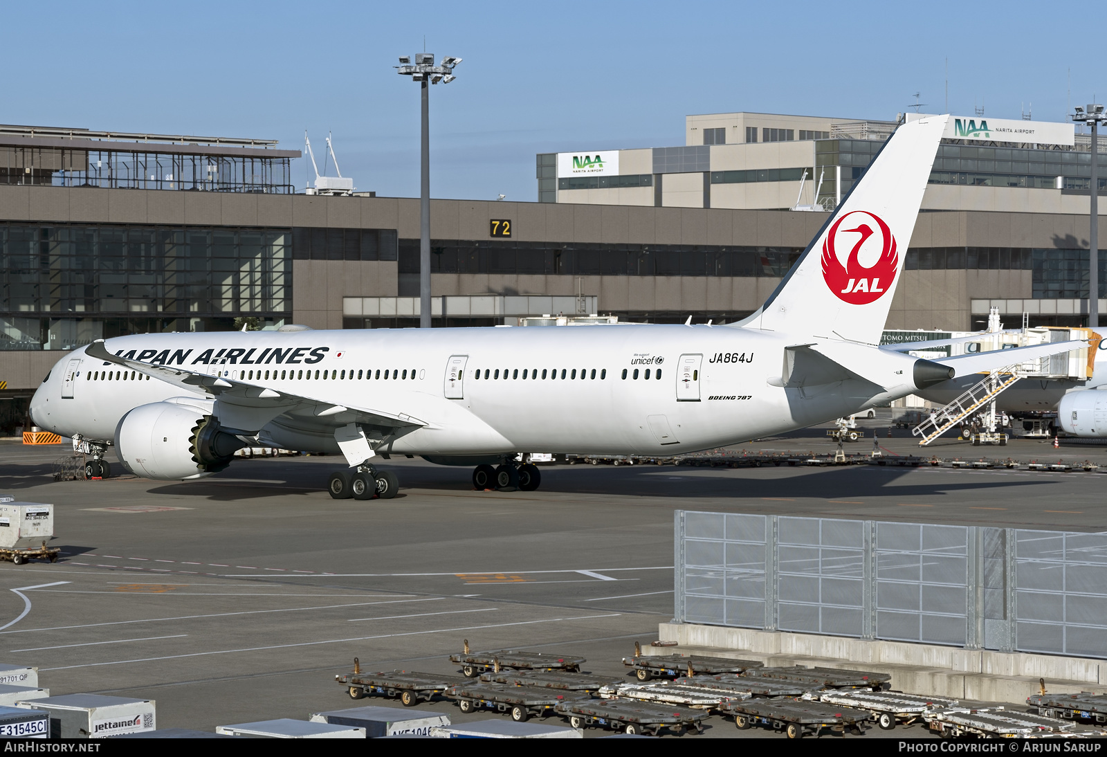 Aircraft Photo of JA864J | Boeing 787-9 Dreamliner | Japan Airlines - JAL | AirHistory.net #297454