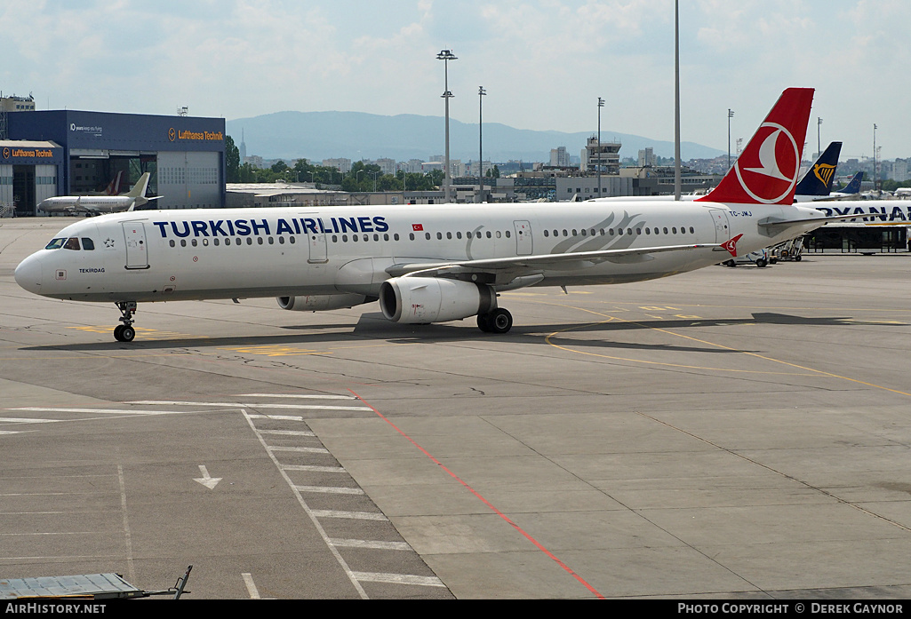 Aircraft Photo of TC-JMJ | Airbus A321-231 | Turkish Airlines | AirHistory.net #297463