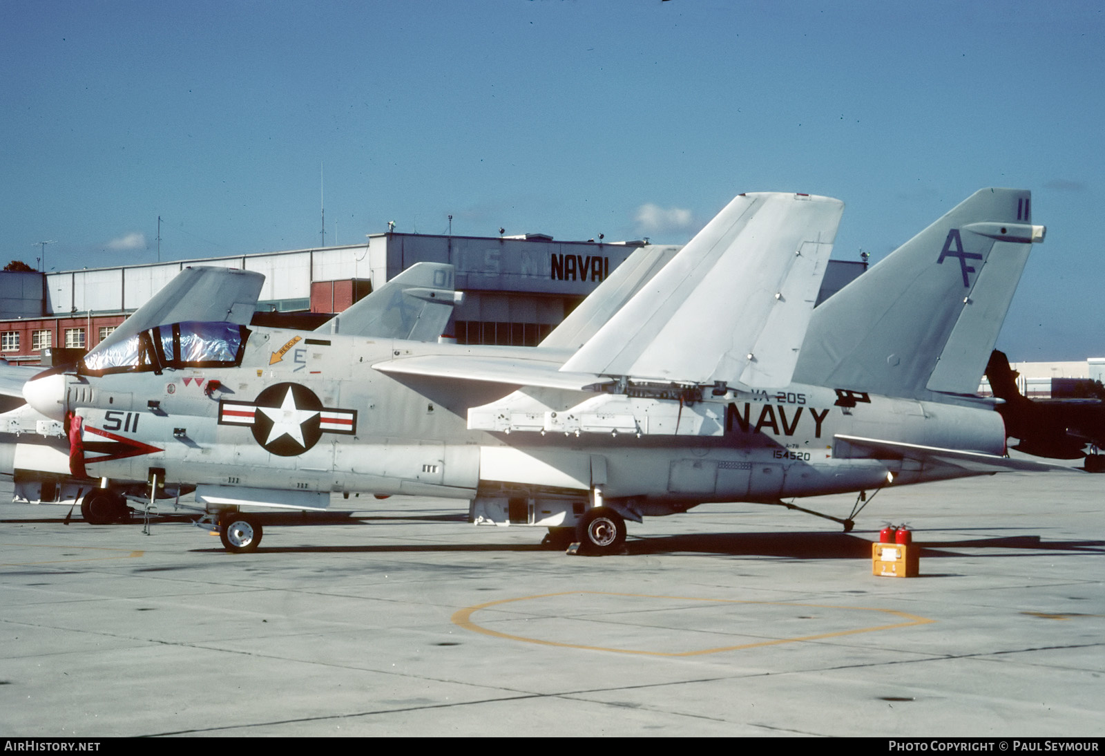 Aircraft Photo of 154520 | LTV A-7B Corsair II | USA - Navy | AirHistory.net #297476