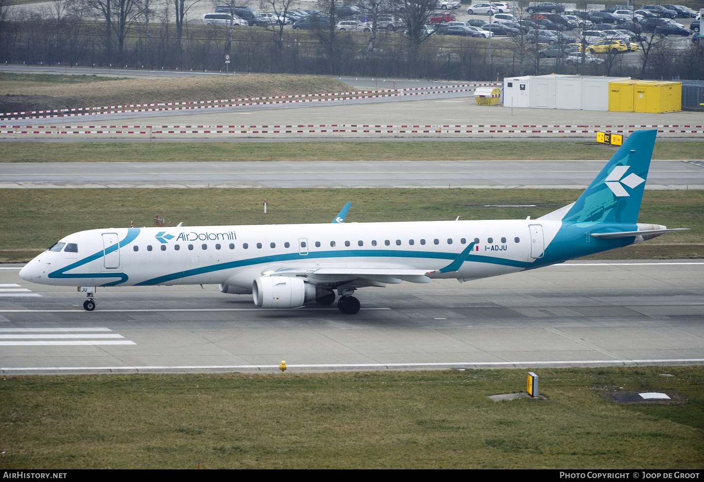 Aircraft Photo of I-ADJU | Embraer 195LR (ERJ-190-200LR) | Air Dolomiti | AirHistory.net #297477