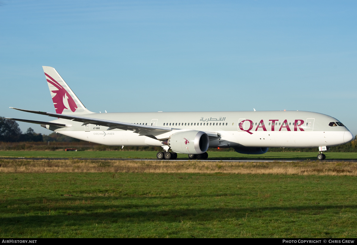 Aircraft Photo of A7-BHB | Boeing 787-9 Dreamliner | Qatar Airways | AirHistory.net #297484