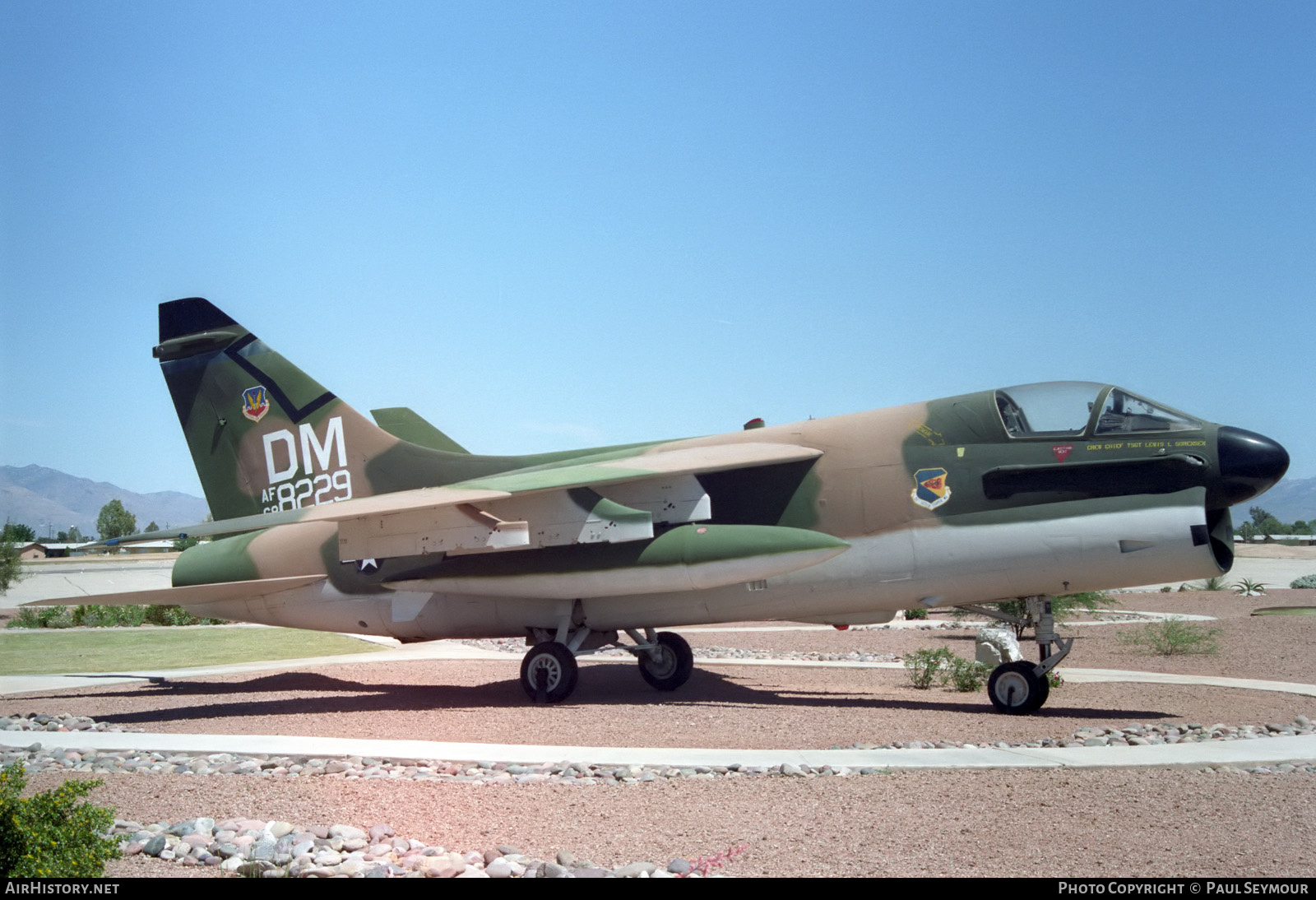 Aircraft Photo of 68-8229 | LTV A-7D Corsair II | USA - Air Force | AirHistory.net #297498