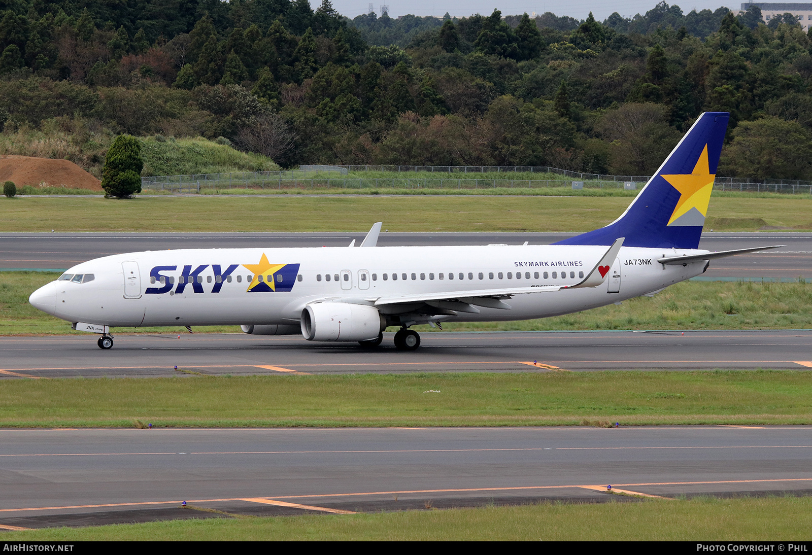 Aircraft Photo of JA73NK | Boeing 737-86N | Skymark Airlines | AirHistory.net #297505