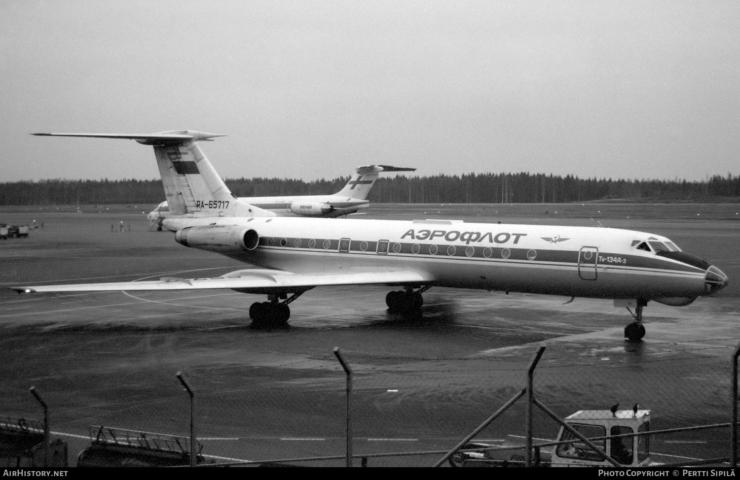 Aircraft Photo of RA-65717 | Tupolev Tu-134A-3 | Aeroflot | AirHistory.net #297513