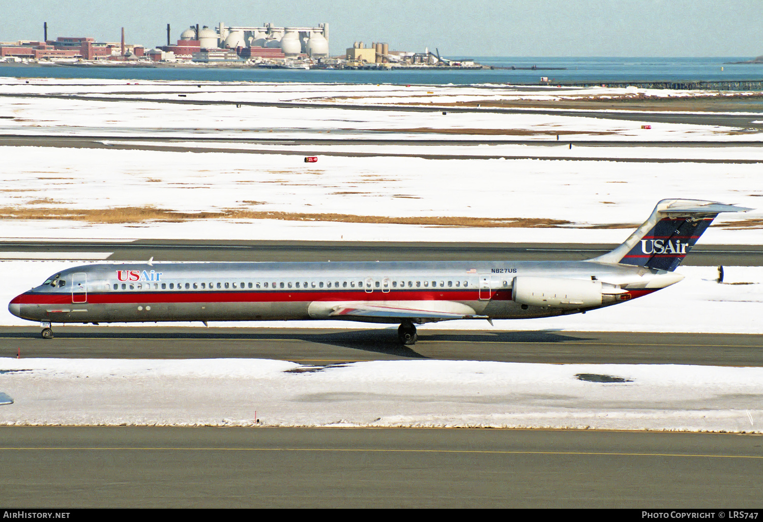 Aircraft Photo of N827US | McDonnell Douglas MD-81 (DC-9-81) | USAir | AirHistory.net #297517